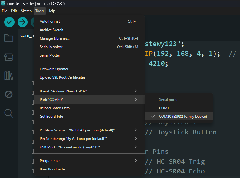 Upload Code to Stewy's Head