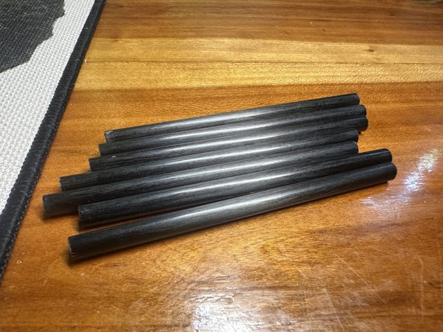 Carbon Fiber Tubes (Pack of 7)